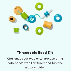 Lovevery Threadable Bead Kit
